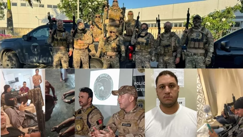 Fotos: Polícia Civil/Divulgação