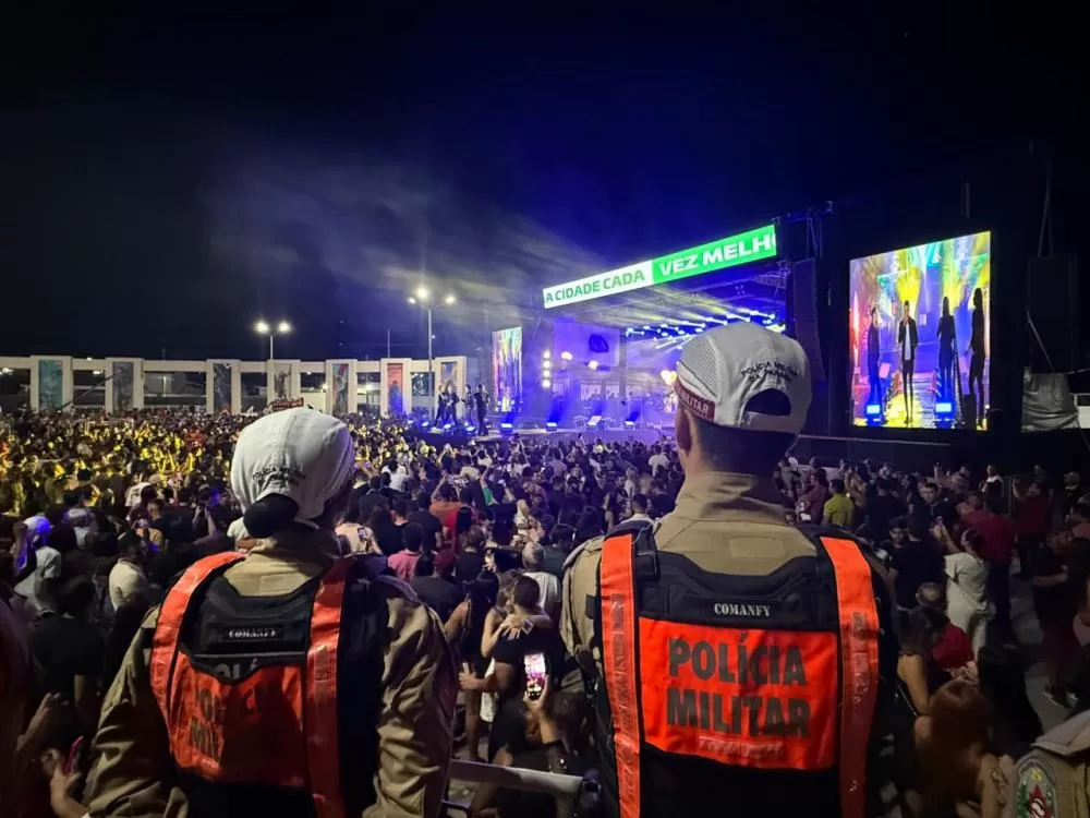 Segurança nos 154 anos de Santa Luzia - Foto: Ascom 3ºBPM