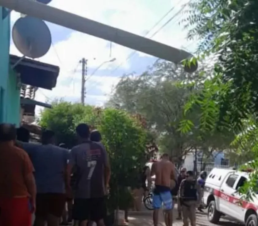 Rua Vandi Alves, na Vila Cavalcante, local da ocorrência - Foto: Redes sociais/Reprodução