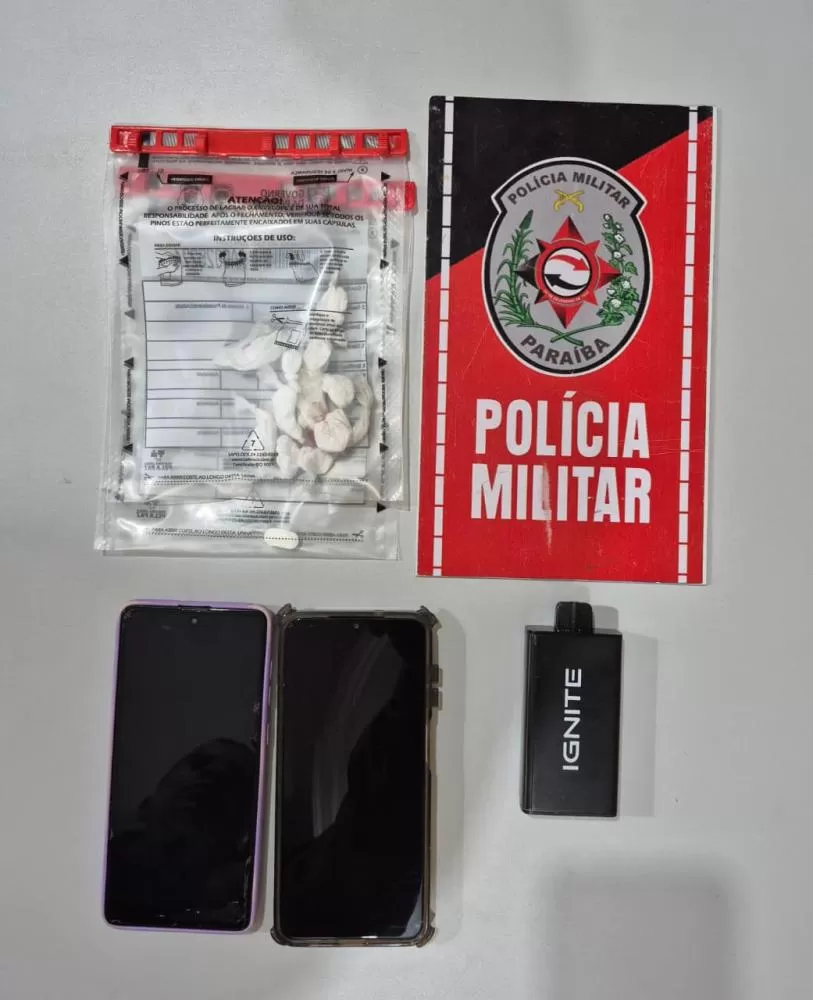 Matetrial apreendido - Foto: Ascom 12º BPM