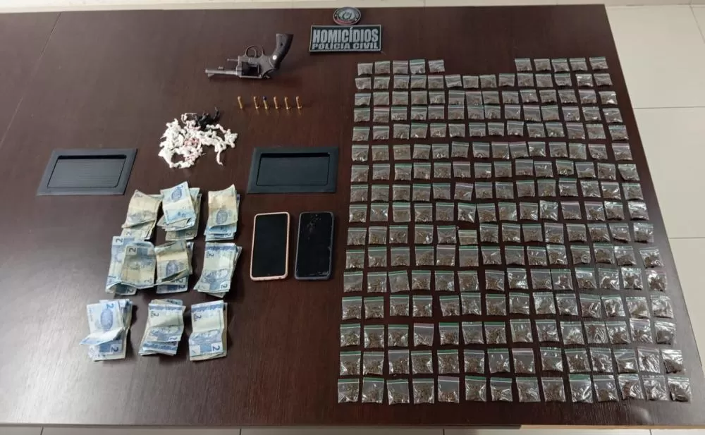 Material apreendido - Foto: Assessoria Polícia Civil da Paraíba