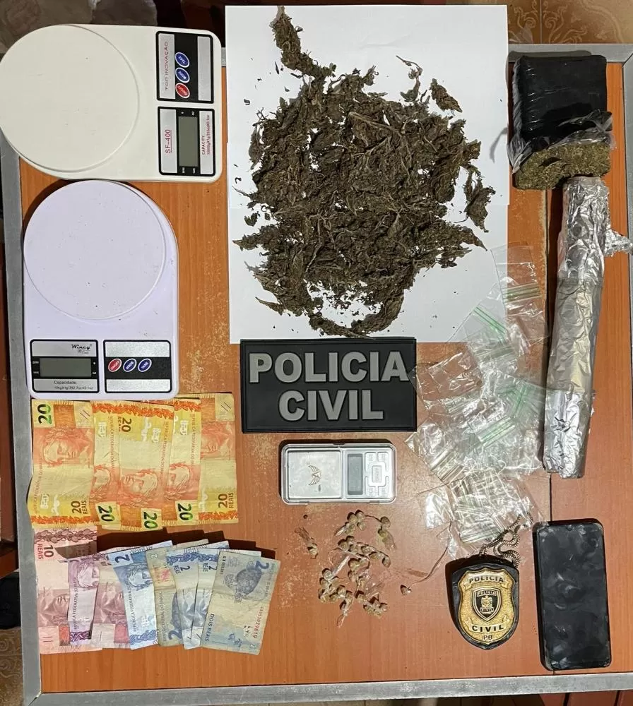 Material apreendido - Foto: Polícia Civil/Divulgação