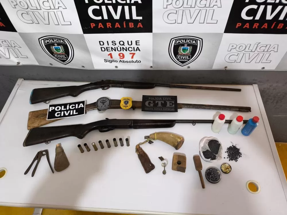 Foto: Polícia Civil da Paraíba