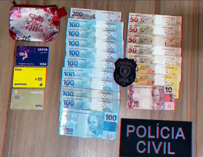 Material recuperado - Foto: Polícia Civil/Divulgação