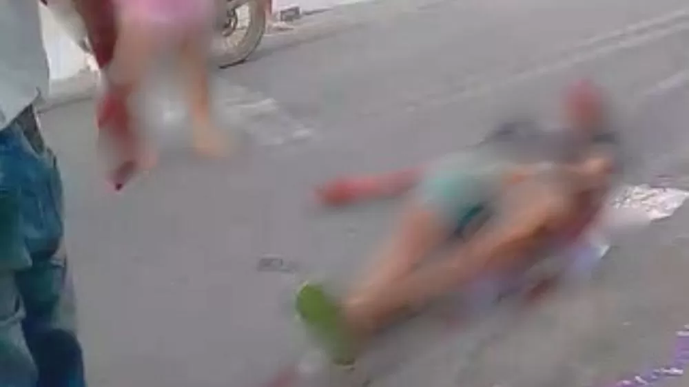 Cena do crime - Foto: Reprodução/Edição Patosverdade