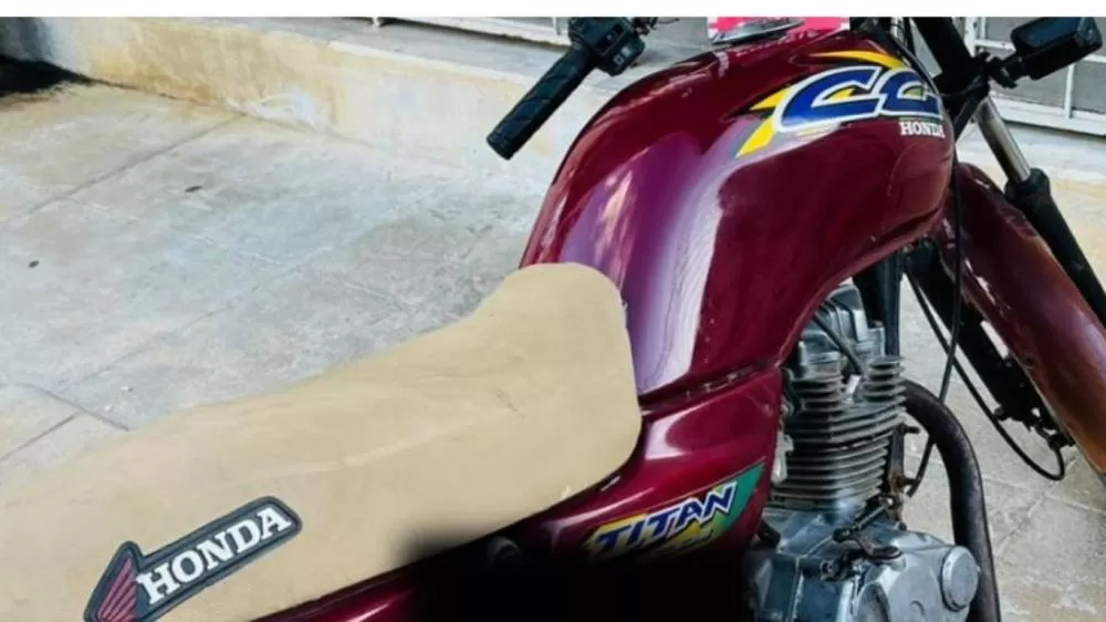 Moto apreendida - Foto: Ascom 3º BPM