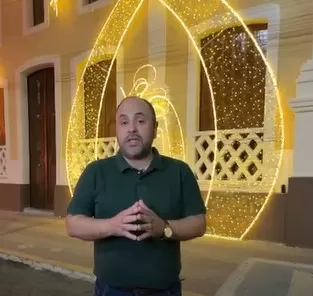 Vereador Héber Tiburtino, mensagem de natalina - Foto: 