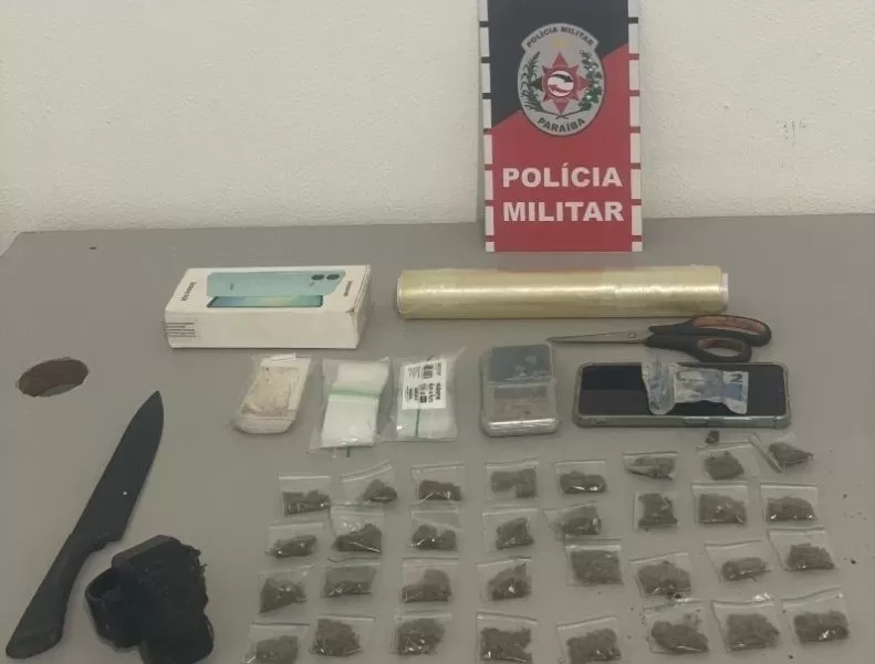 Material apreendido - Foto: Ascom 3º BPM 