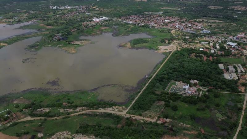 Açude Jatobá atinge 30,15% da capacidade nesta quarta (4) após chuvas em Patos